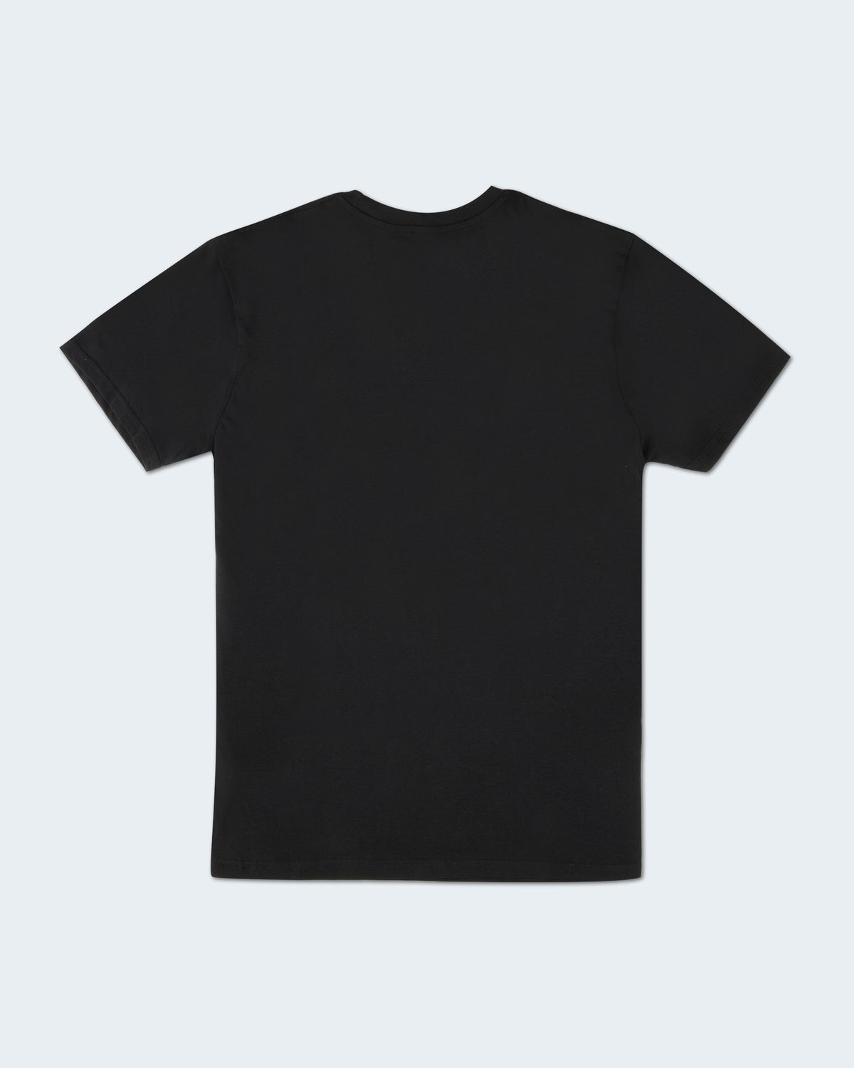 Back view of the ASCII Cube t-shirt in Black