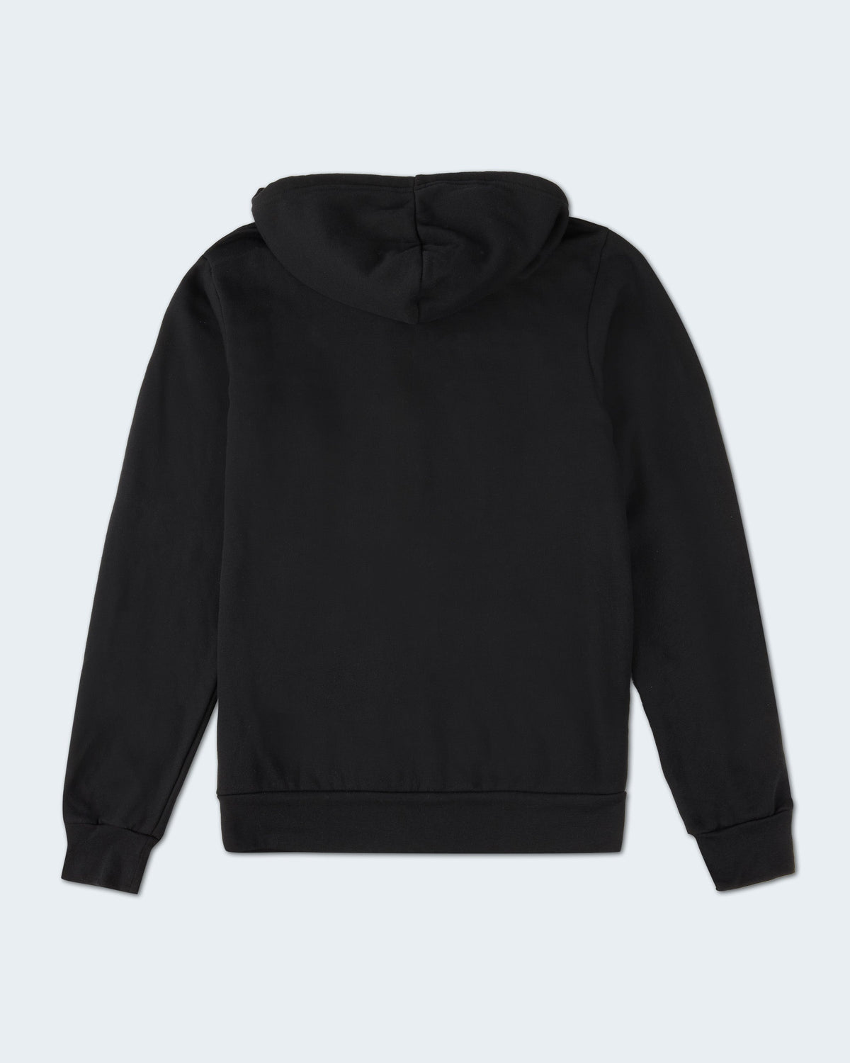 Back view of the Github Copilot zip up hoodie in Black