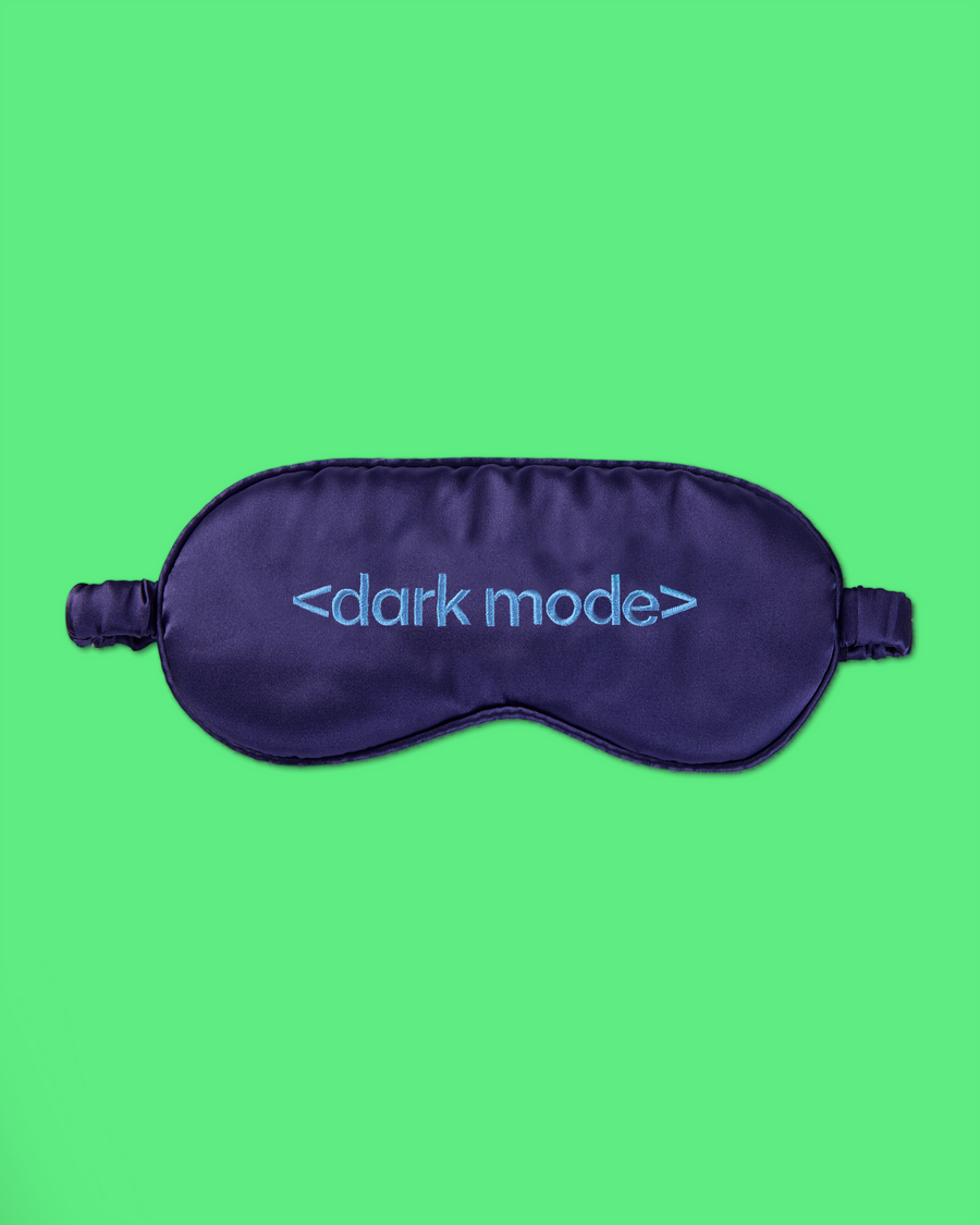Dark Mode Sleep Mask
