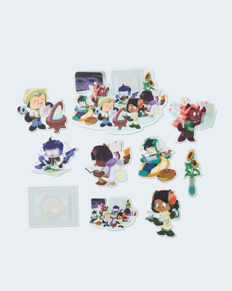 Neurocats Sticker Pack
