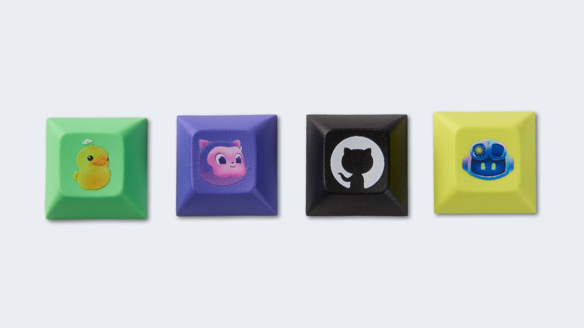 Key Caps 2.0 - Assorted Pack of 4 – GitHub Shop