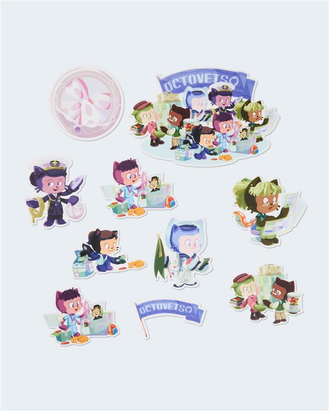 Octovets Sticker Pack