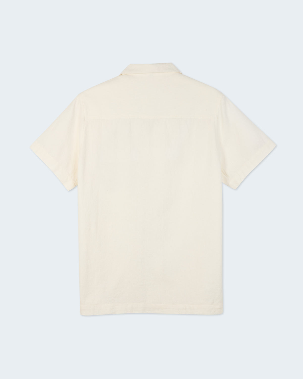 Hibiscus-tocat Linen Shirt back view