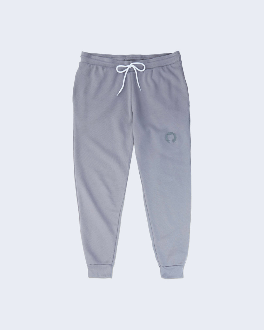 Front side of Invertocat joggers in grey #color:grey