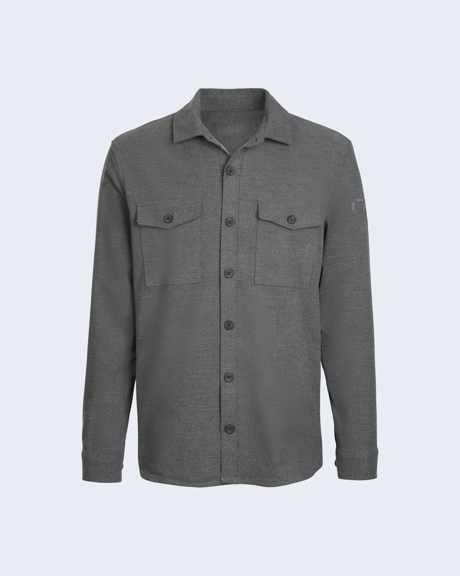 Photo of front of Invertocat Twill Buttonup