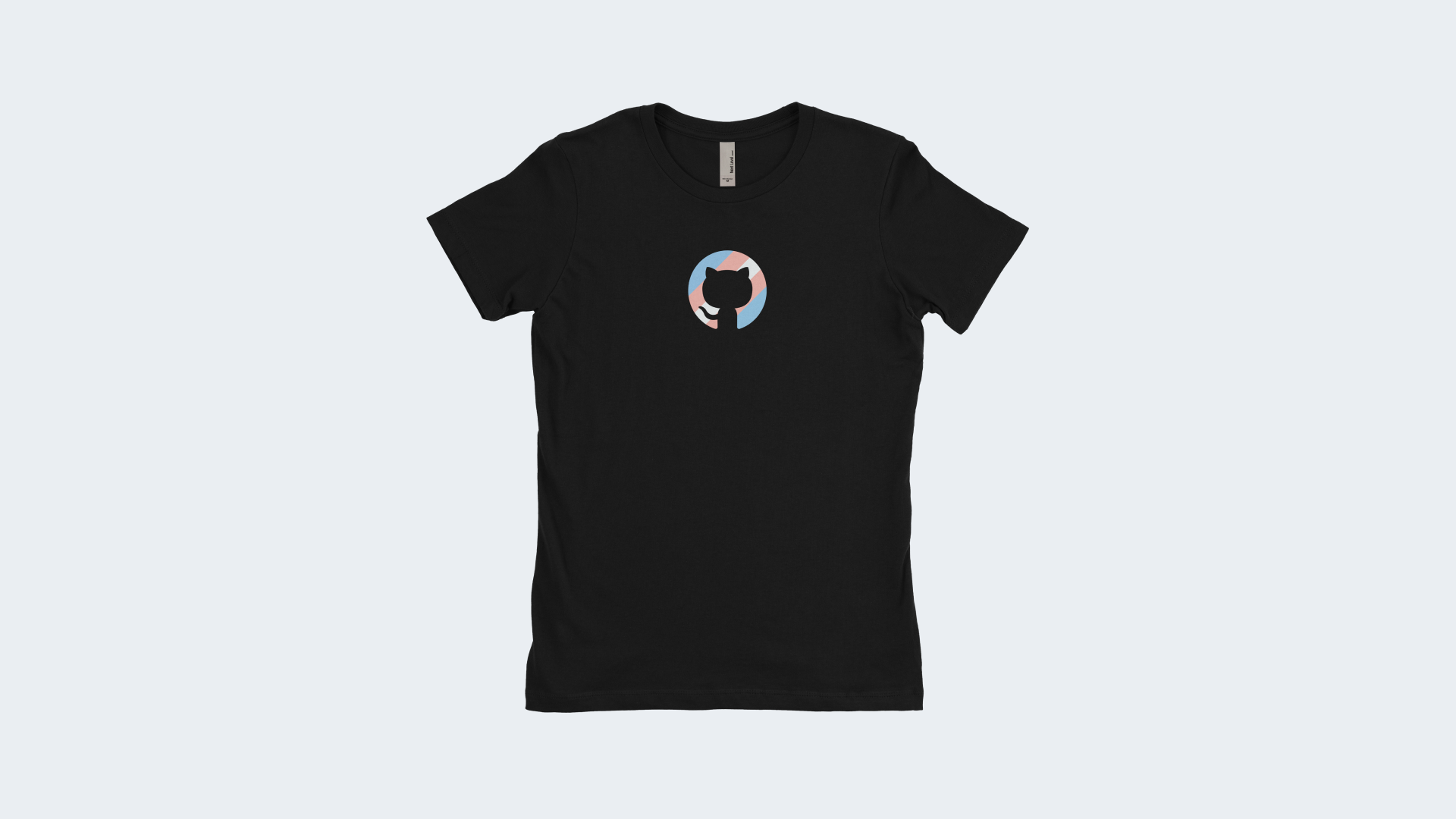 Invertocat Invertocat Trans Pride Shirt – GitHub Shop