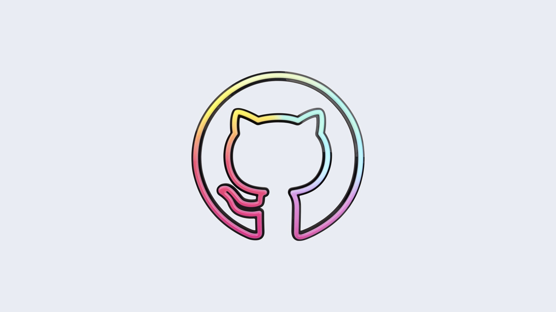 Invertocat Neon Light – GitHub Shop