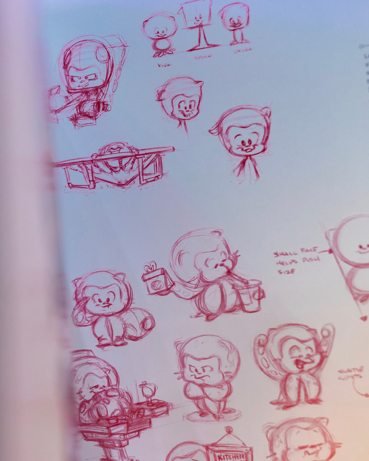 Detail photo of the Art of Octocat book